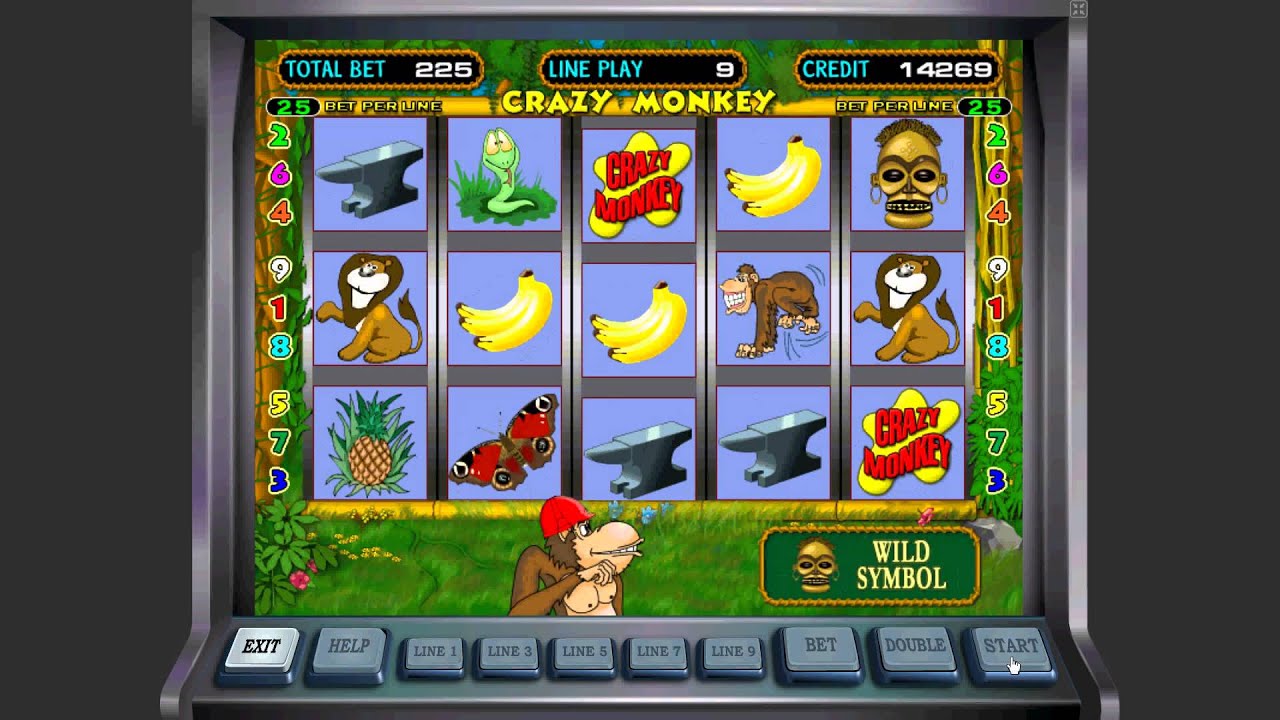Crazy monkey Крейзи Манки, Обезьянки - Игровые автоматы