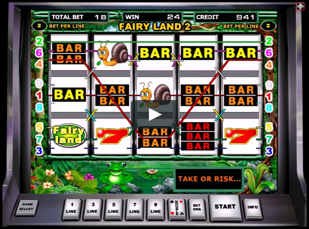 Игровой автомат Лягушки 2 Fairy Land 2 - играть.