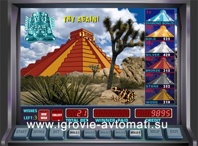 Играть в игровой автомат Aztec Gold бесплатно и без регистрации