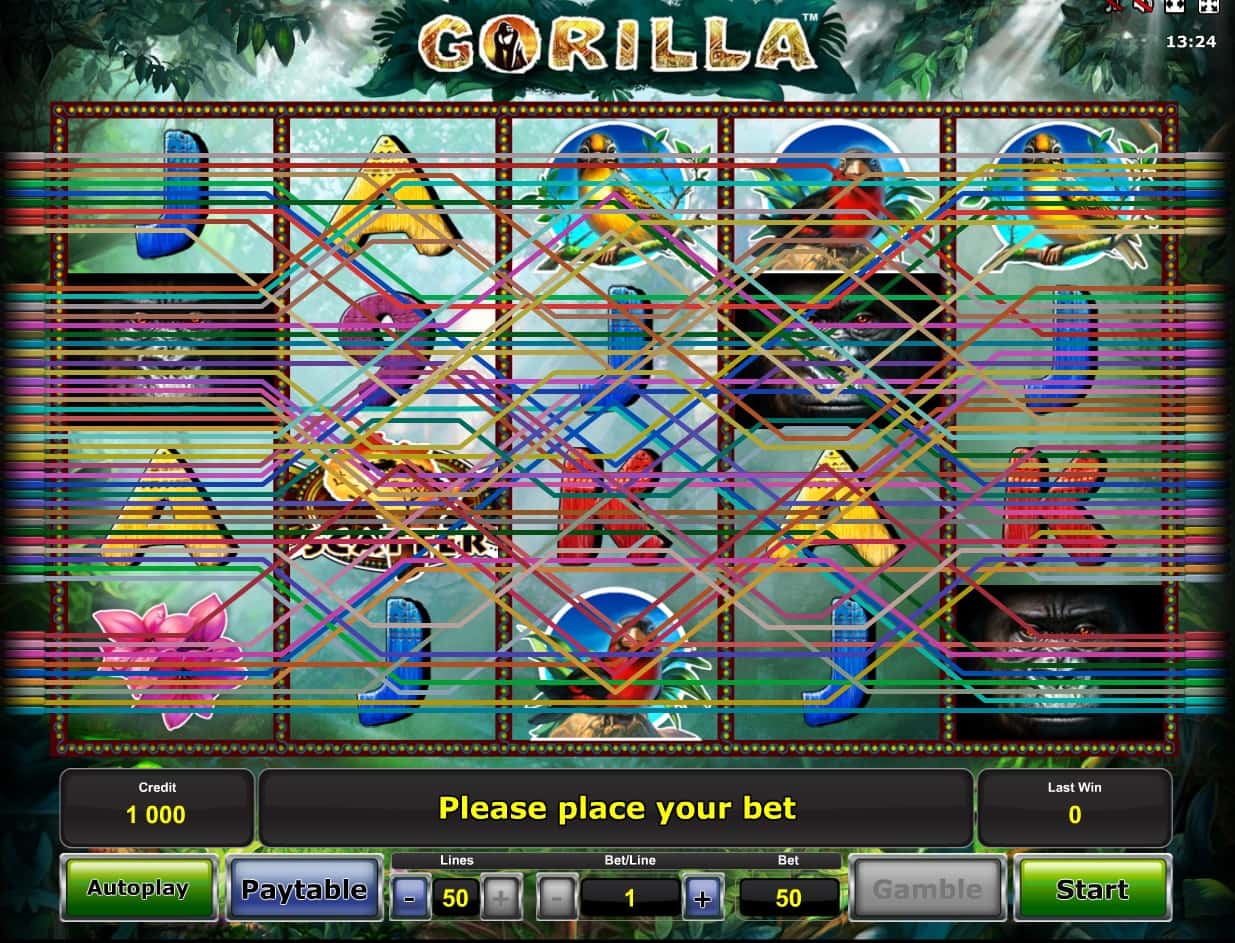 Игровые автомат Вулкан Gorilla в казино онлайн без ограничений