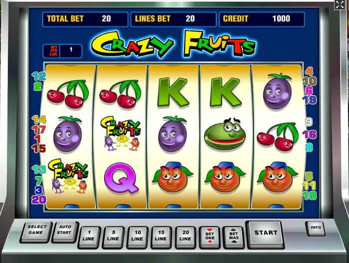 Автомат Fruit Cocktail – играйте сейчас на деньги в казино.