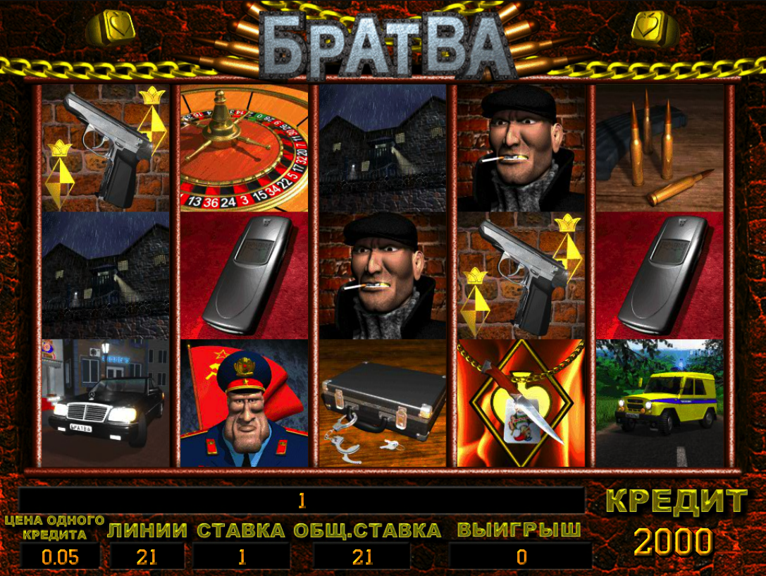 Игровой автомат Братва играть бесплатно онлайн без.