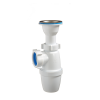 Сифон бутылочный, малый корпус с литым выпуском 1 1/4 х 40 (А-3208 D=63mm)