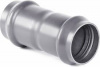 Муфта напорная раструбная Хемкор НПВХ (PVC-U) соединительная 110  PN10