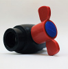 Изображение Кран шаровой (шар из PPSU) PPR 20 баб. UV (120/20) Black