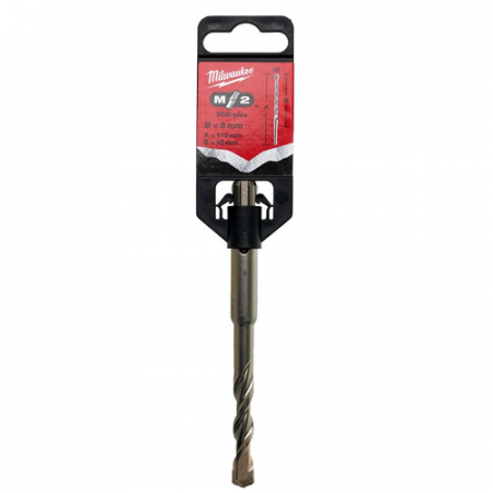 Бур по бетону Milwaukee SDS-Plus M2 8 x 110 мм (1шт) 4932307070