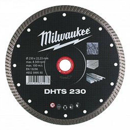 Алмазный диск Milwaukee DHTS 230 (1шт) 4932399550