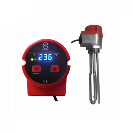 Нагревательный модуль MEL 0040 (4кВт,400 V, 5,8A, 1,4 кг, 1 1/4”, 420 мм)