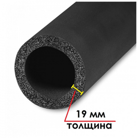 Теплоизоляция трубная каучук 60/19 мм (22)