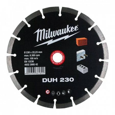 Алмазный диск Milwaukee DUH 230 (1шт) 4932478710