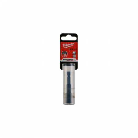 Торцевая насадка магнитная Milwaukee Shockwave 10 x 65 мм (1шт) 4932352543