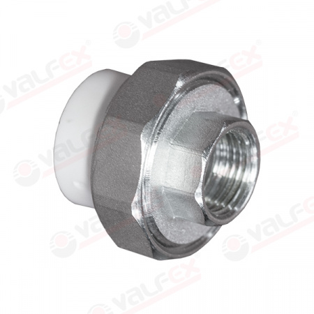 Муфта разъемная с ВР никелированная 32*1/2 Valfex (90/15)
